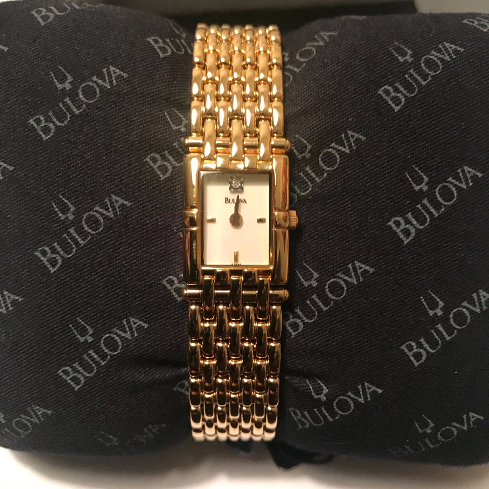 Bulova Women's 97S49 Diamond Watch
